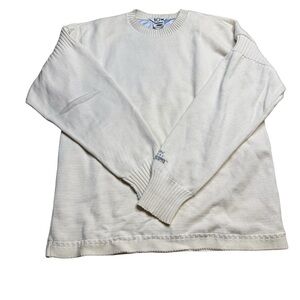 ✨‎ Rare VTG 10X Gore Windstopper White Crewneck Sweater Men’s XL USA ✨